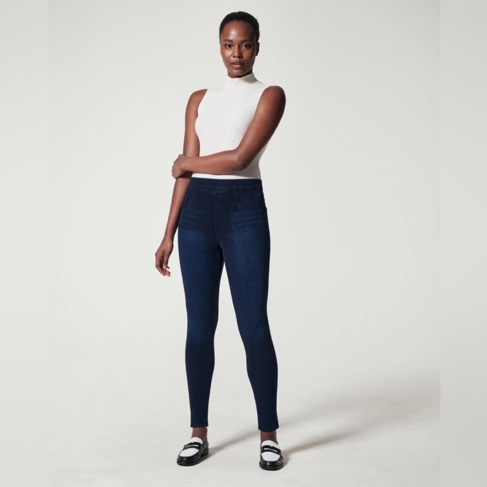 Spanx Jeanish Ankle Jean Leggings